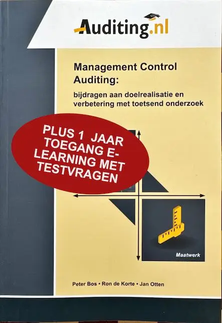 Management Control Auditing (BOEK + TESTVRAGEN)